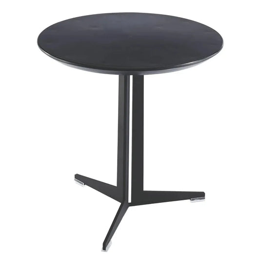 JMT-876682 Round Iron Base Side Table for Home and Office Use - Versatile and Durable Design