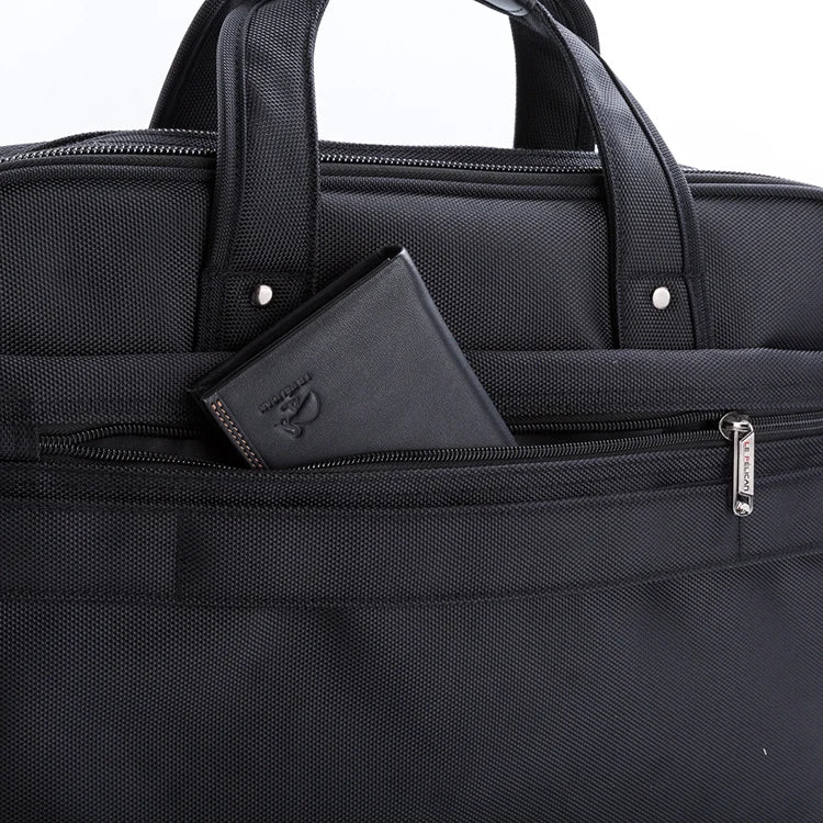 JMT-876746 Lightweight Waterproof Laptop Case for Business Professionals - Custom Logo Polyester Briefcase