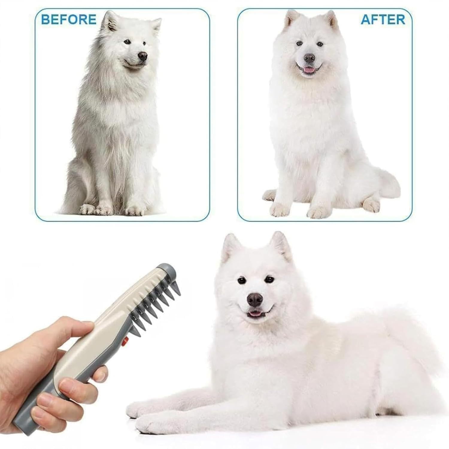 JMT-876746 Precision Pet Hair Trimmer - Electric Grooming Razor for Convenient Home Grooming