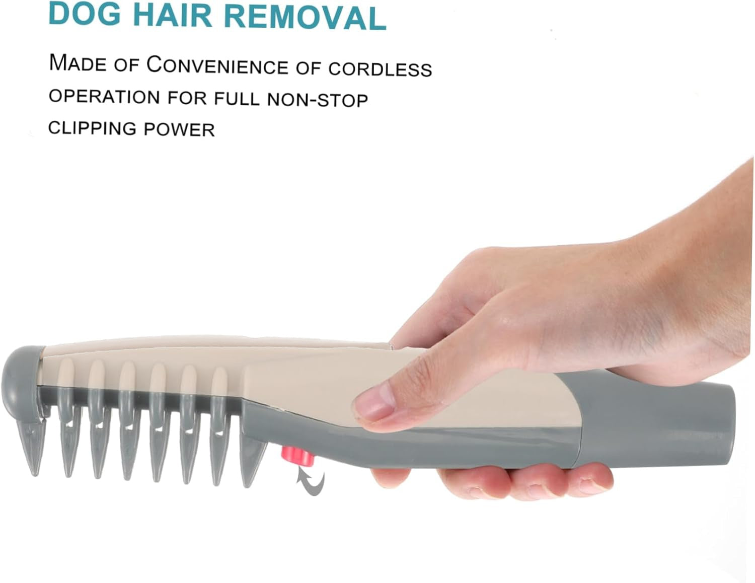 JMT-876746 Precision Pet Hair Trimmer - Electric Grooming Razor for Convenient Home Grooming