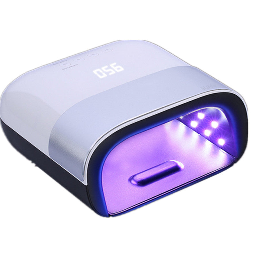 JMT-876746 Quick-Drying Induction Nail Light Therapy Machine for Pain-Free Manicures - Silver