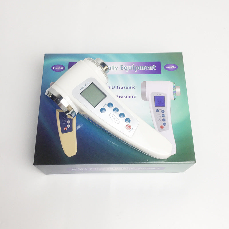 JMT-877066 Ultrasonic Beauty Instrument with Stainless Steel Head and ABS Handle, Compact and Lightweight Design