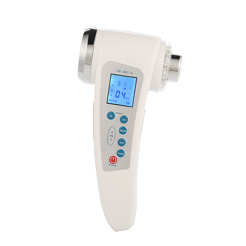 JMT-877066 Ultrasonic Beauty Instrument with Stainless Steel Head and ABS Handle, Compact and Lightweight Design
