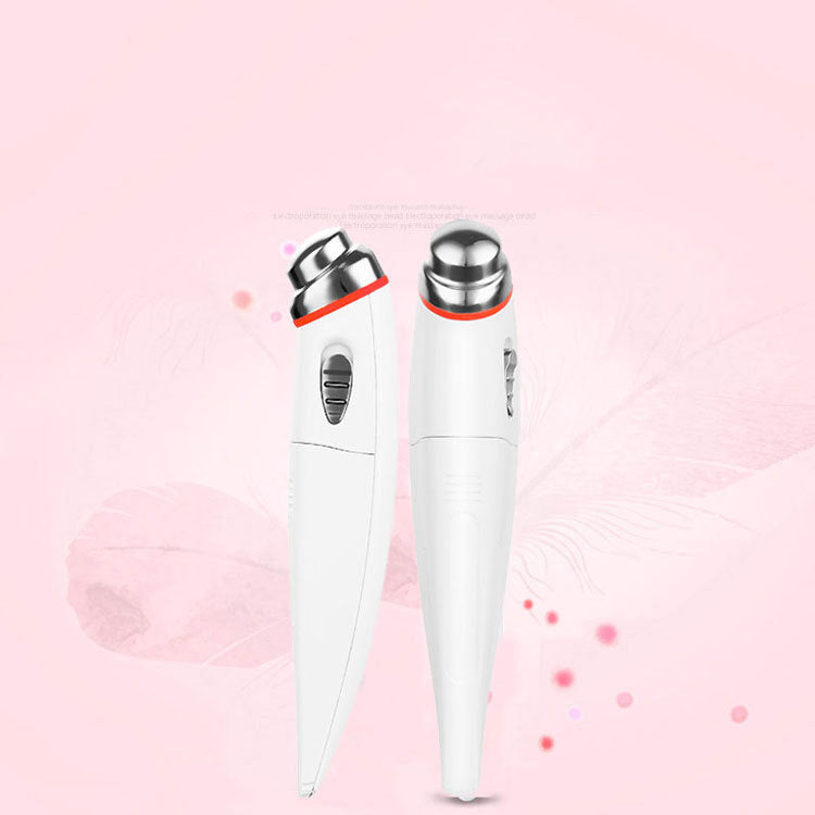 JMT-877322 Electric Ultrasonic Eye Pencil with Vibration Function - TL-730, White