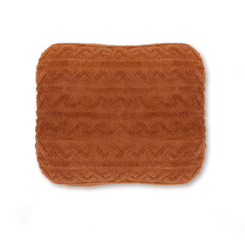 JMT-877386 Warm Flannel Pet Bed - Soft Plush Dog and Cat Mattress, Machine Washable, Available in Multiple Sizes