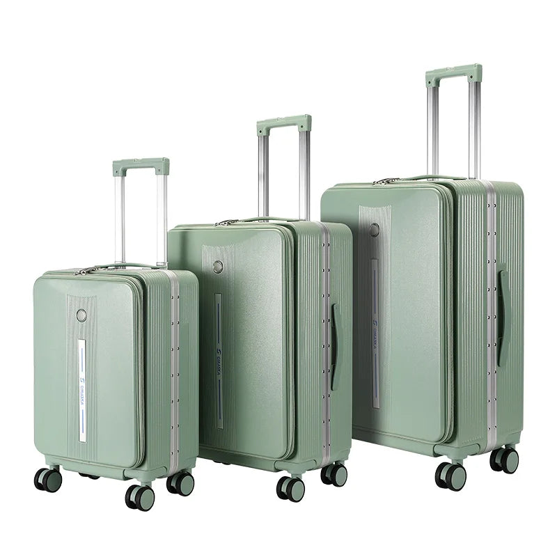 JMT-877962 Durable Hard Shell PC Luggage Suitcases for Travel - Available in 20, 24, and 28 Inches