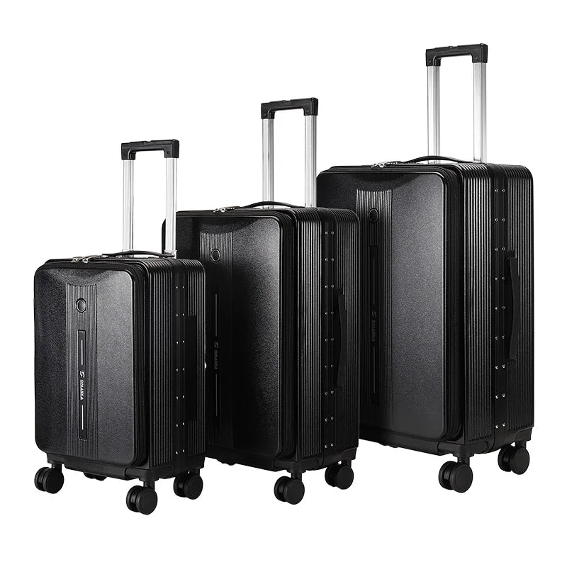 JMT-877962 Durable Hard Shell PC Luggage Suitcases for Travel - Available in 20, 24, and 28 Inches
