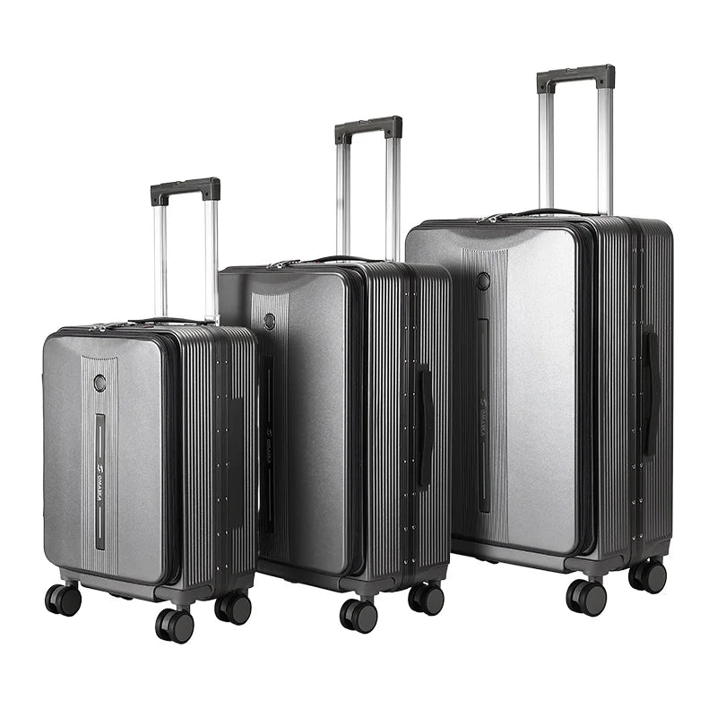 JMT-877962 Durable Hard Shell PC Luggage Suitcases for Travel - Available in 20, 24, and 28 Inches