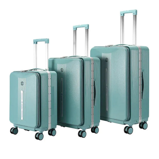 JMT-877962 Durable Hard Shell PC Luggage Suitcases for Travel - Available in 20, 24, and 28 Inches