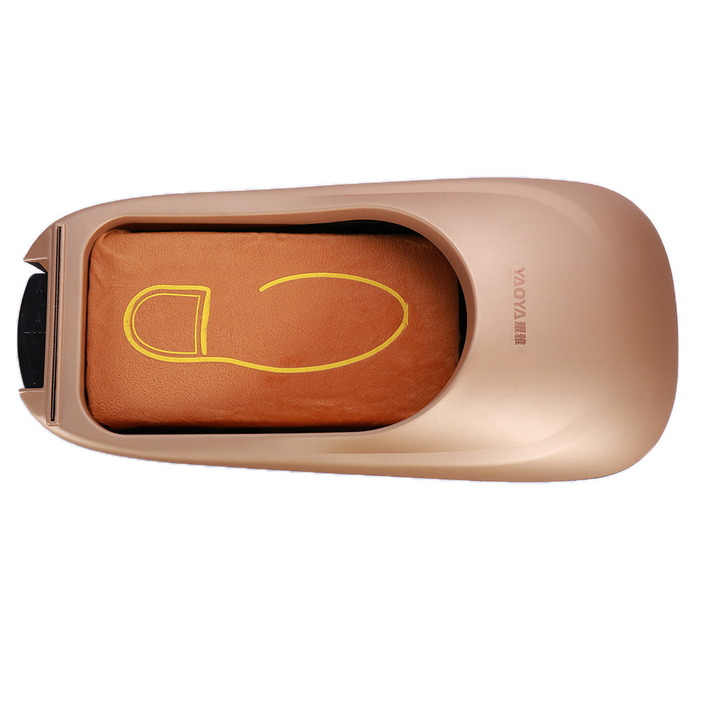 JMT-878026 Automatic Shoe Cover Dispenser with Transport Film for Easy Footwear Protection