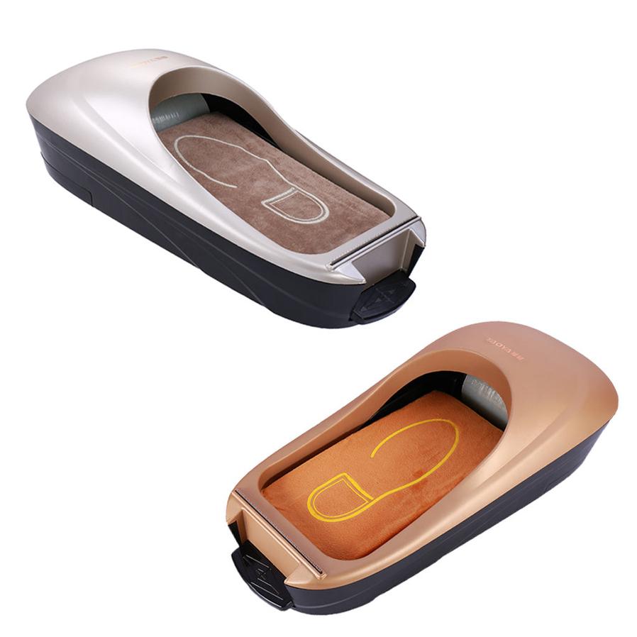 JMT-878026 Automatic Shoe Cover Dispenser with Transport Film for Easy Footwear Protection