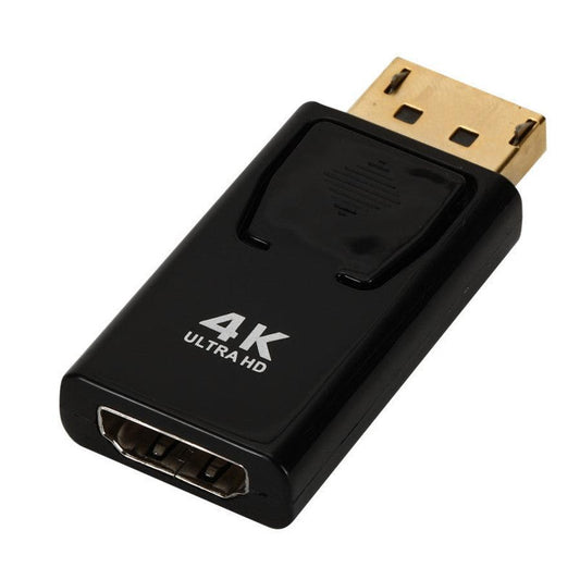JMT-878090 DisplayPort to HDMI Adapter Cable for 4K Ultra HD Video Output, Copper Core, Black