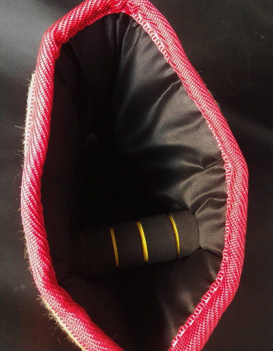 JMT-878218 Dog Arm Bite Sleeve Training Tool for Medium-Sized Dogs - Thick Linen & Cotton Felt Construction with Dual Handle Design