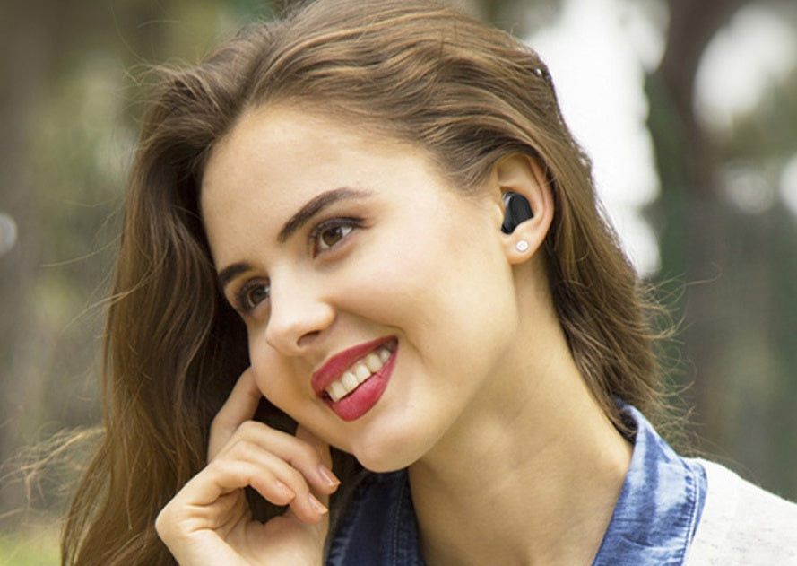 JMT-878218 Waterproof Stereo Bluetooth In-Ear Earbuds with 5.0 Connectivity