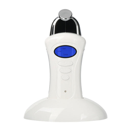 JMT-878474 Microcurrent Beauty Device with Adjustable Gears and LCD Display for Skin Treatment