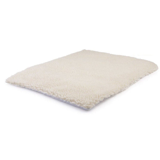 JMT-878538 Beige Lamb Wool Insulation Seat Cushion - Washable, Available in Two Sizes (64*49cm, 90*64cm)