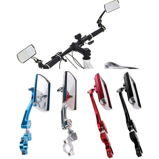 JMT-878922 Adjustable Aluminum Alloy Wide-Field Rearview Mirror - 22cm, Multiple Colors Available
