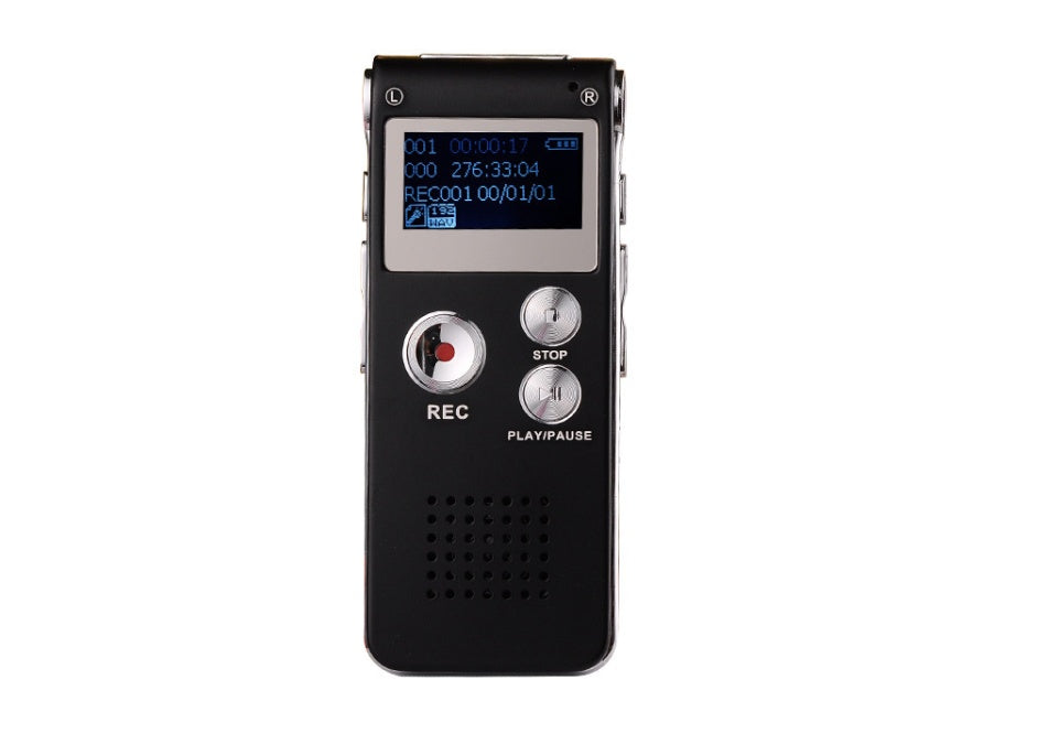 JMT-879050 Intelligent Noise Reduction Recorder with Continuous WAV Recording - Metal Casing, 1000 Minutes Capacity