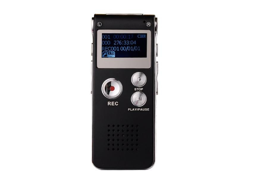 JMT-879050 Intelligent Noise Reduction Recorder with Continuous WAV Recording - Metal Casing, 1000 Minutes Capacity