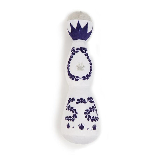JMT-879050 Plush Tequila Bottle Dog Toy with Squeaker for Interactive Fun, All Dog Sizes