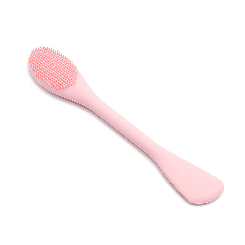 JMT-879626 Double-Headed Silicone Facial Cleansing Brush for Effective Cleansing and Mask Application