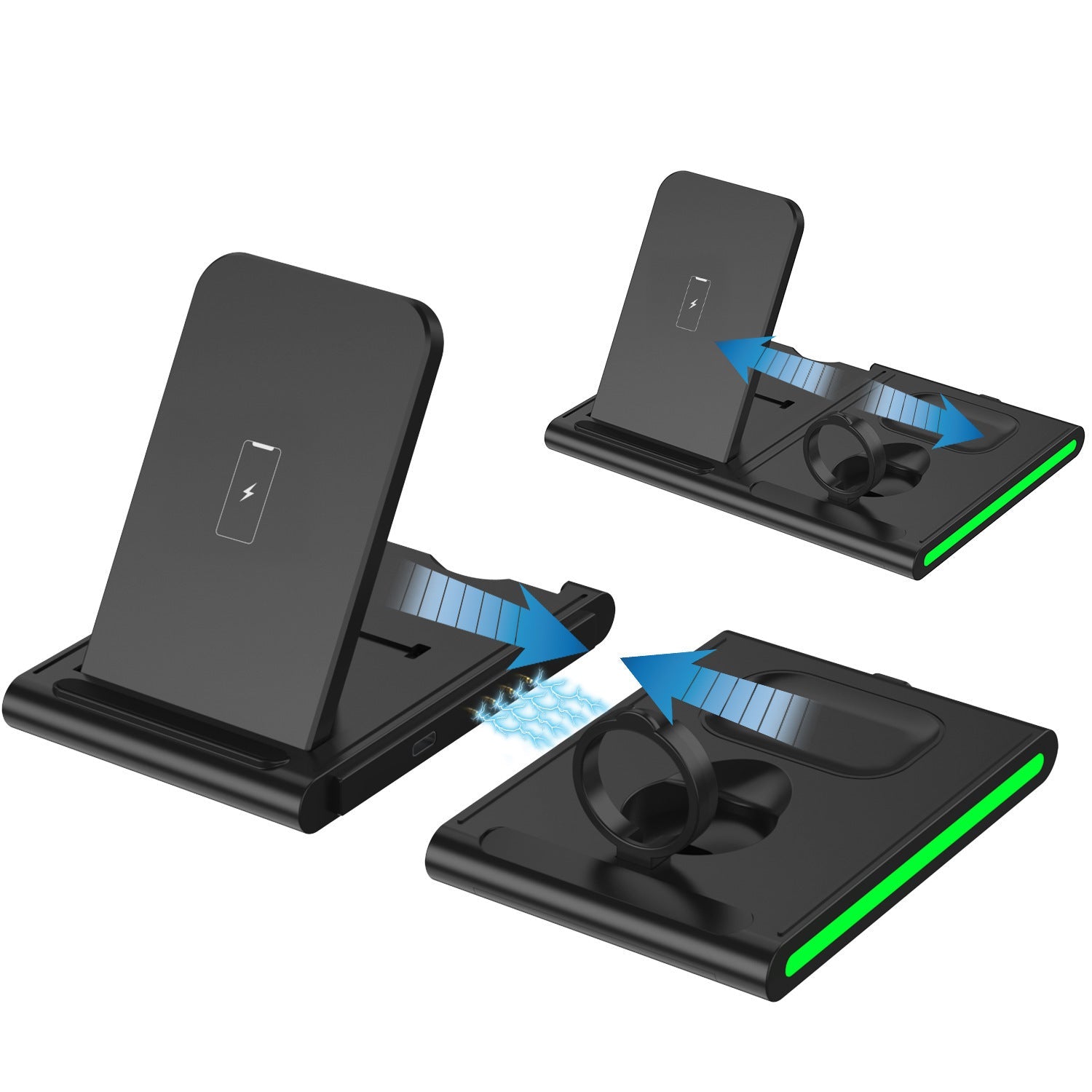 JMT-880202 Detachable Wireless Charging Stand – Fast 9V Output with Indicator Function