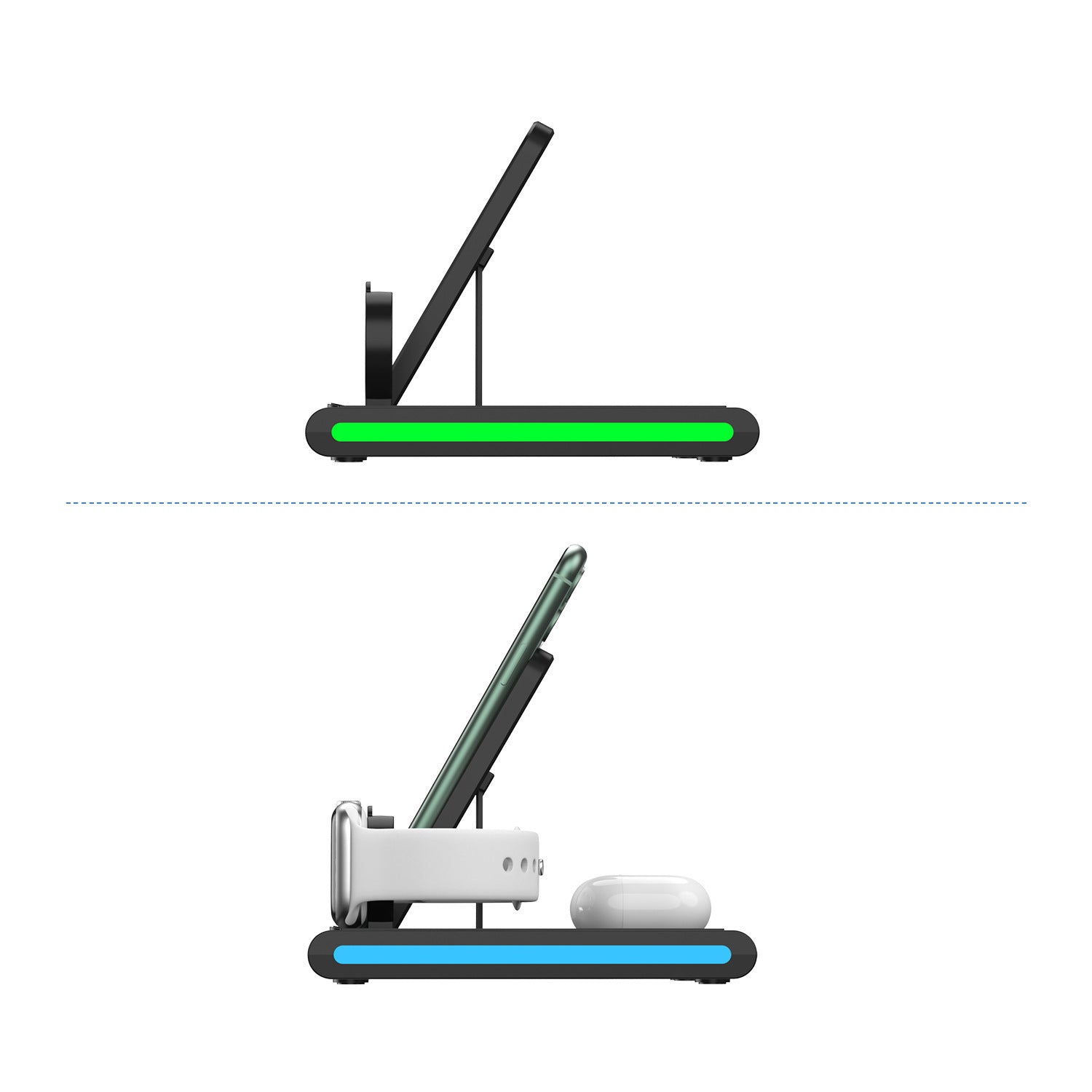 JMT-880202 Detachable Wireless Charging Stand – Fast 9V Output with Indicator Function