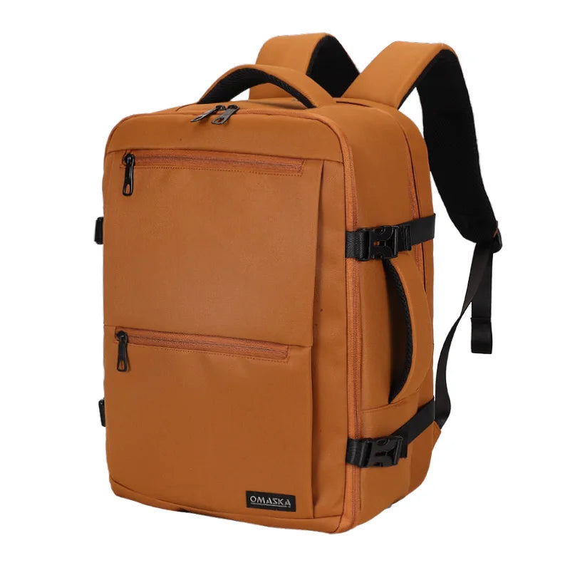 JMT-880394 Large Capacity Waterproof 17 Inch Nylon Laptop Backpack for Students
