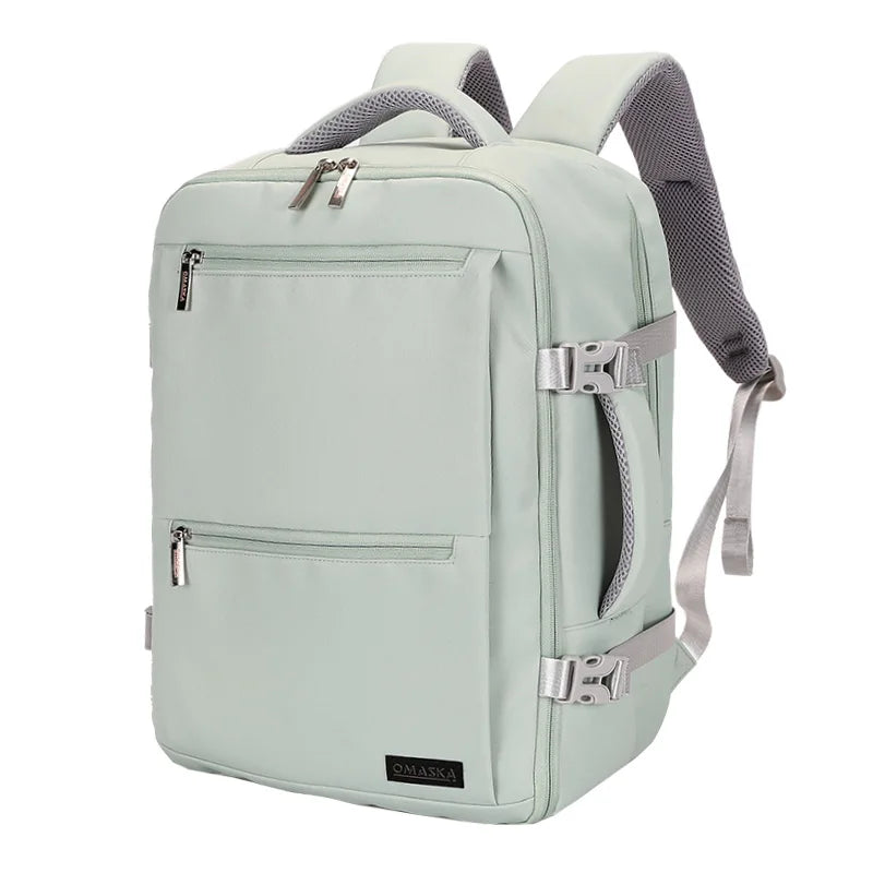 JMT-880394 Large Capacity Waterproof 17 Inch Nylon Laptop Backpack for Students