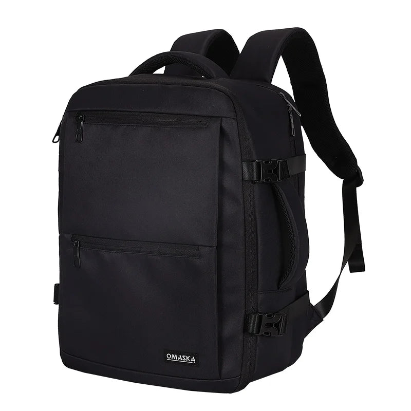 JMT-880394 Large Capacity Waterproof 17 Inch Nylon Laptop Backpack for Students