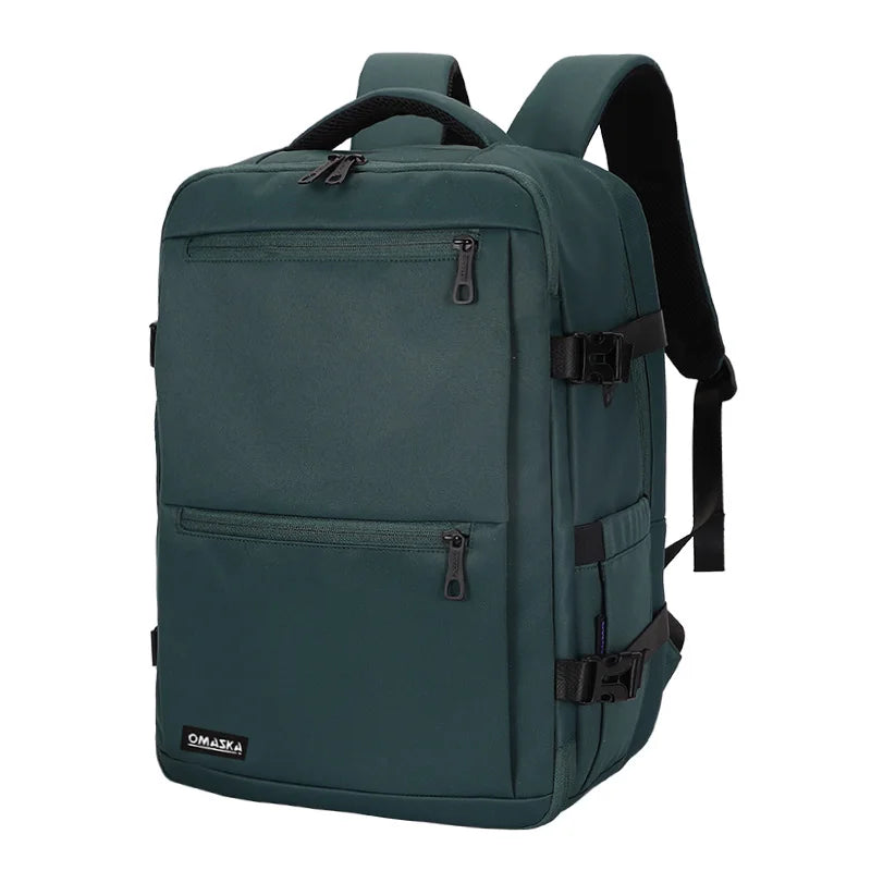 JMT-880394 Large Capacity Waterproof 17 Inch Nylon Laptop Backpack for Students