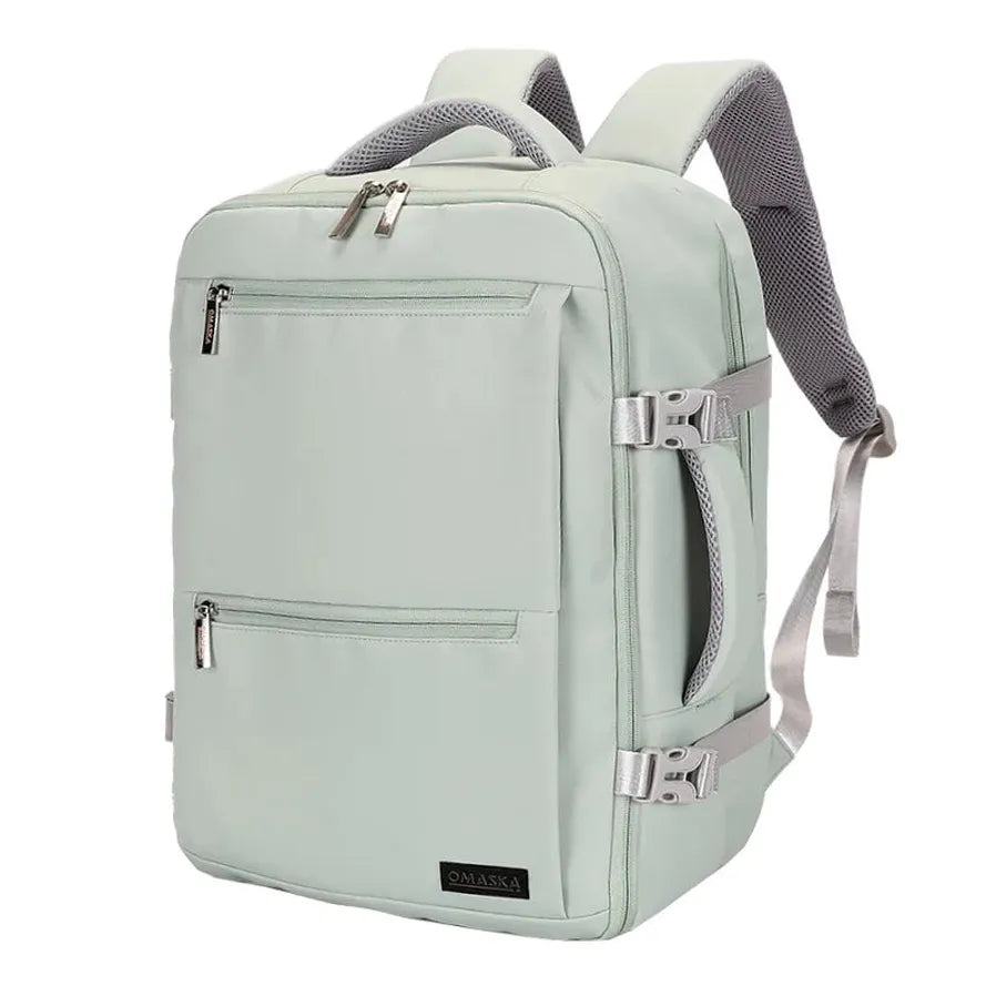 JMT-880394 Large Capacity Waterproof 17 Inch Nylon Laptop Backpack for Students