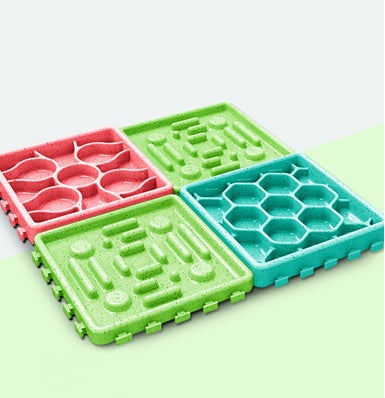 JMT-880394 Licking Mat Slow Feeder for Dogs - Promotes Healthy Eating and Reduces Anxiety