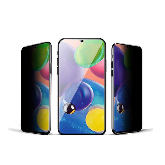 JMT-880394 Privacy Tempered Glass Film for Select Samsung Models - Anti-Fingerprint, Anti-Peeping, Full Screen Coverage