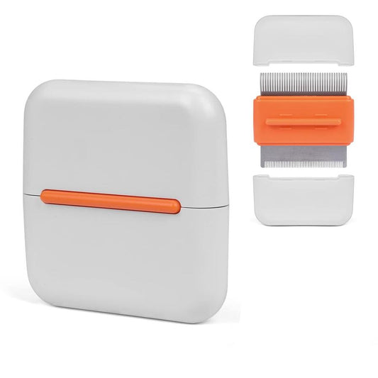 JMT-880458 Double-Sided Pet Grooming Comb for Cats and Dogs - Deshedding Brush for Short and Long Hair, Lightweight & Portable for Easy Use