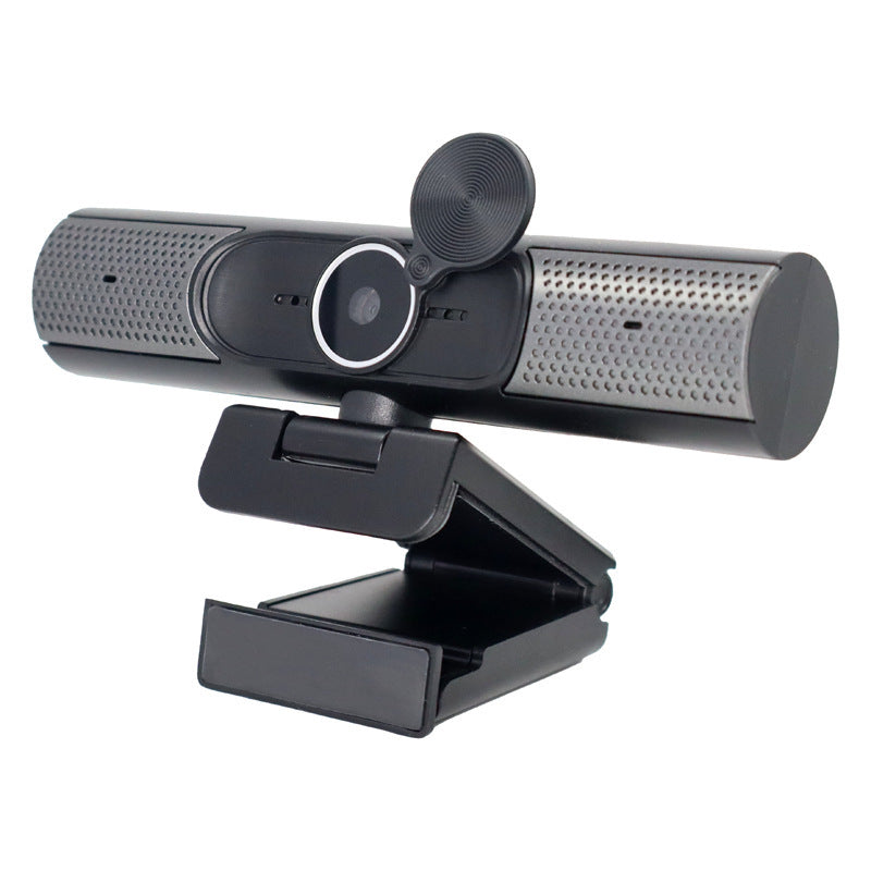 JMT-880714 Three-in-One HD USB Camera with Microphone and Speaker for Laptop and Desktop Live Streaming and Online Classes