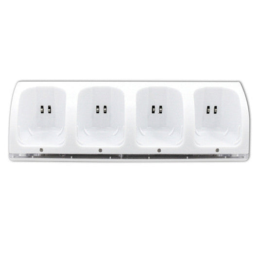 JMT-880714 Wii Four-Controller Charging Station with Four Rechargeable Batteries and USB Charging Cable