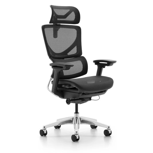JMT-880970 Ergonomic High Back Executive Chair with Adjustable Armrests and Lumbar Support