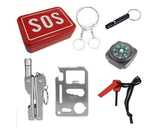 JMT-881418 Compact Multi-Purpose Emergency Tool Kit for Outdoor Adventures