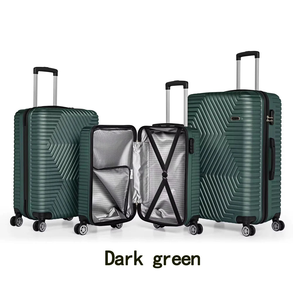 JMT-881418 Girls' Trolley Suitcase & Bag Set for Travel with Wheels and Seating Feature