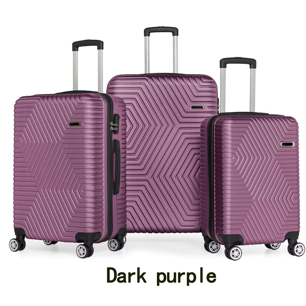 JMT-881418 Girls' Trolley Suitcase & Bag Set for Travel with Wheels and Seating Feature
