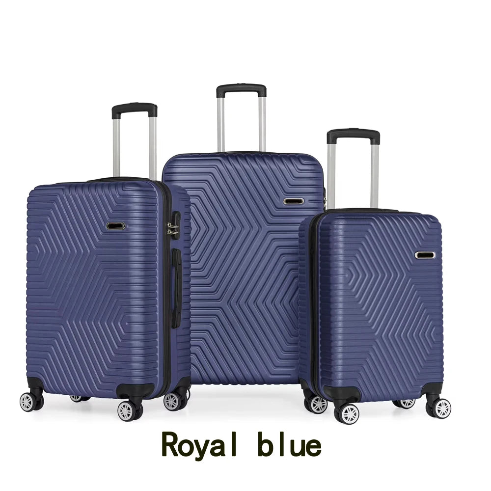 JMT-881418 Girls' Trolley Suitcase & Bag Set for Travel with Wheels and Seating Feature
