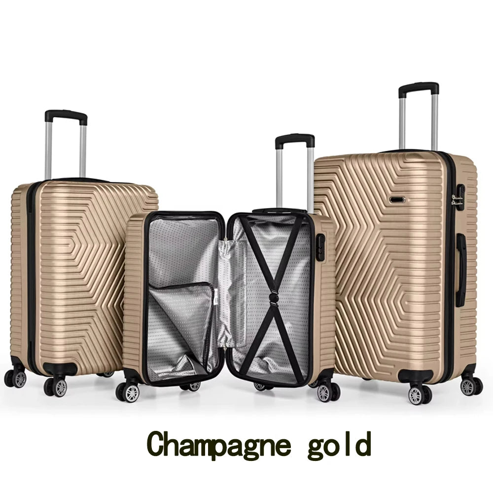 JMT-881418 Girls' Trolley Suitcase & Bag Set for Travel with Wheels and Seating Feature