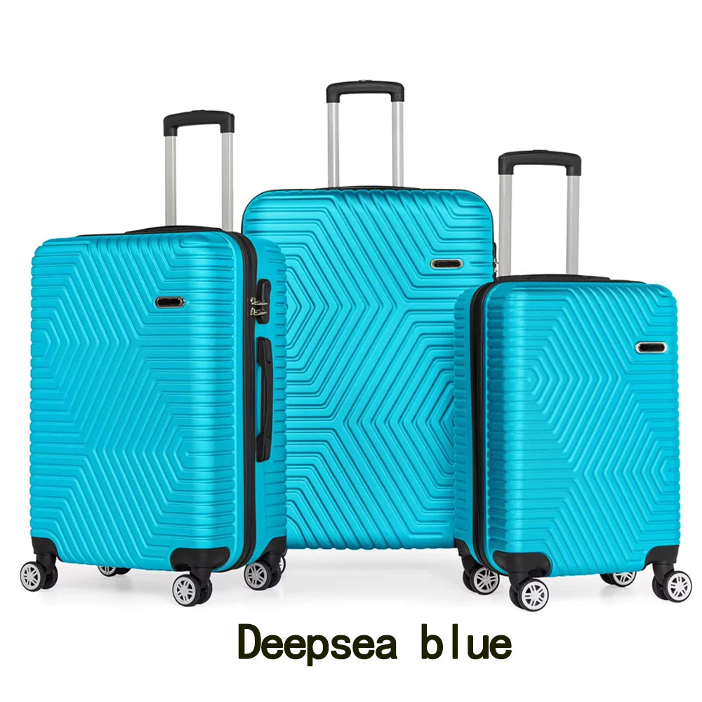 JMT-881418 Girls' Trolley Suitcase & Bag Set for Travel with Wheels and Seating Feature