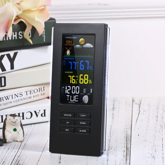 JMT-881546 Indoor and Outdoor Thermometer and Hygrometer with Weather Forecast and Barometric Pressure Display