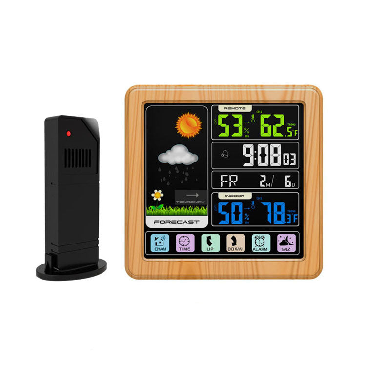 JMT-881546 Indoor and Outdoor Thermometer and Hygrometer with Weather Forecast and Barometric Pressure Display