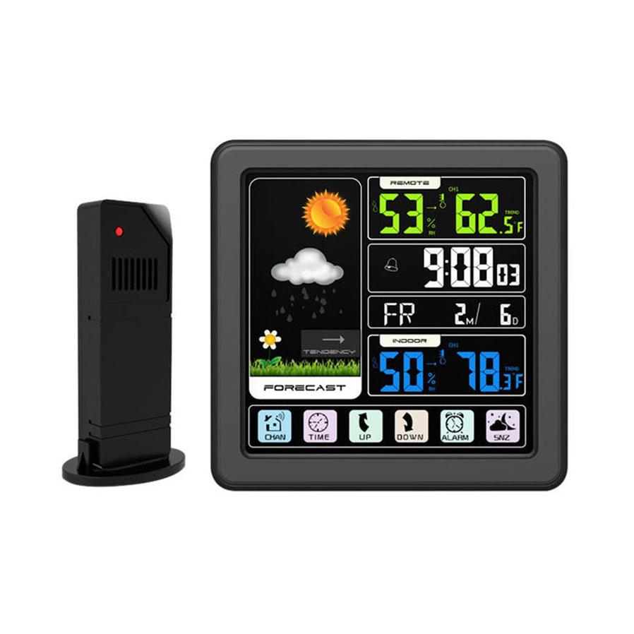 JMT-881546 Indoor and Outdoor Thermometer and Hygrometer with Weather Forecast and Barometric Pressure Display