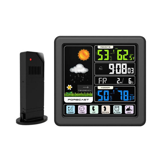 JMT-881546 Indoor and Outdoor Thermometer and Hygrometer with Weather Forecast and Barometric Pressure Display