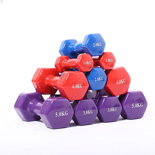 JMT-881610 Colorful Fitness Dumbbells for Home Workouts and Strength Training