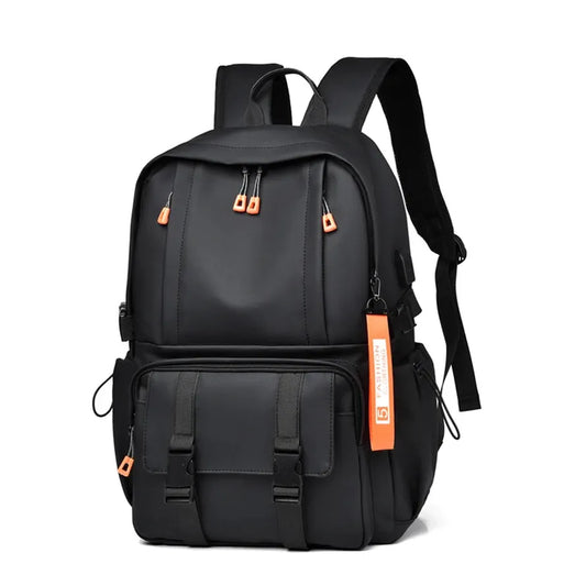 JMT-881930 Stylish Waterproof Laptop Backpack with USB Port and Large Capacity for Students